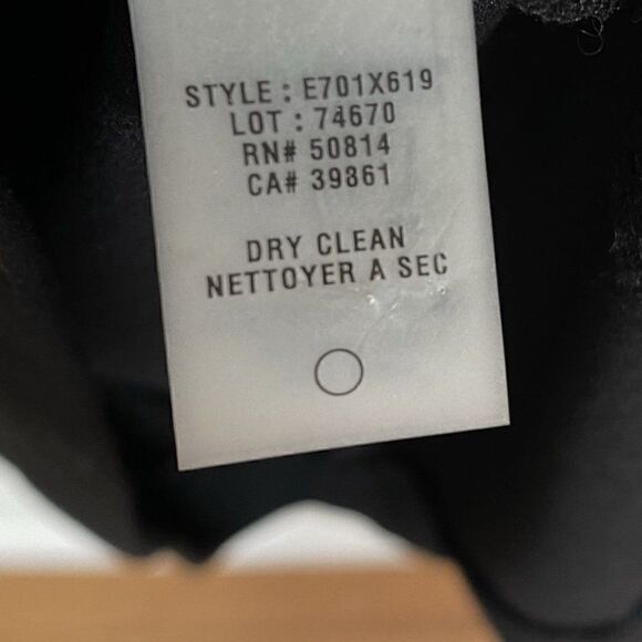 CLEARANCE - Elie Tahari Draped Neckline Long Sleeve Sheath LBD Dress - Picture 6 of 7